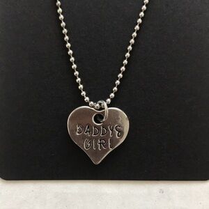 Daddy’s Girl Heart Pendant Necklace